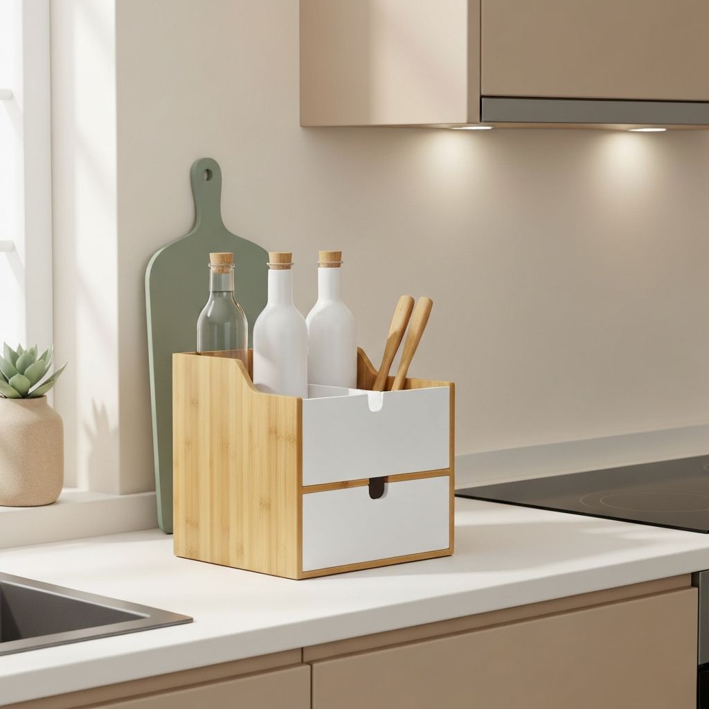 Organizador de Cocina Bambú